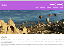Tablet Screenshot of mintika.com